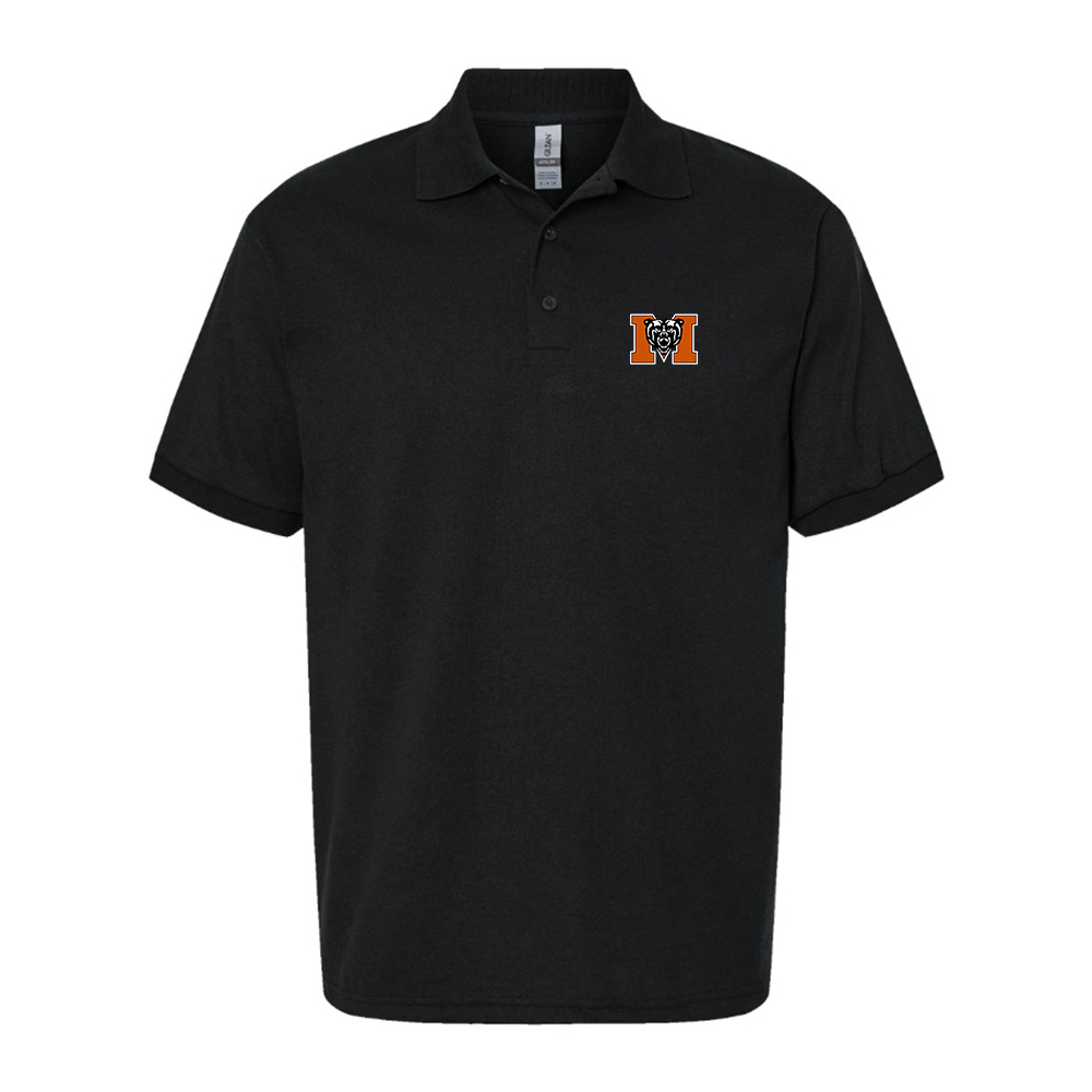 Men's Mercer Bears Logo Dry Blend Polo