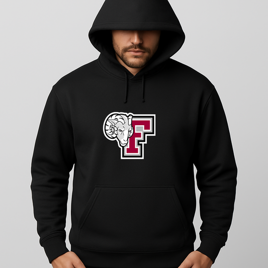 Men's Fordham Rams Logo Pullover Hoodie