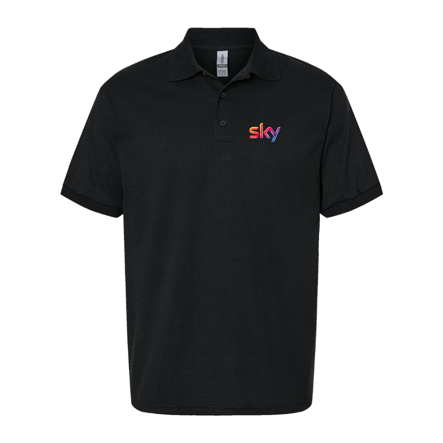 Men's Sky Logo Dry Blend Polo