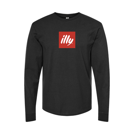 Men's Illy Logo Long Sleeve T-Shirt
