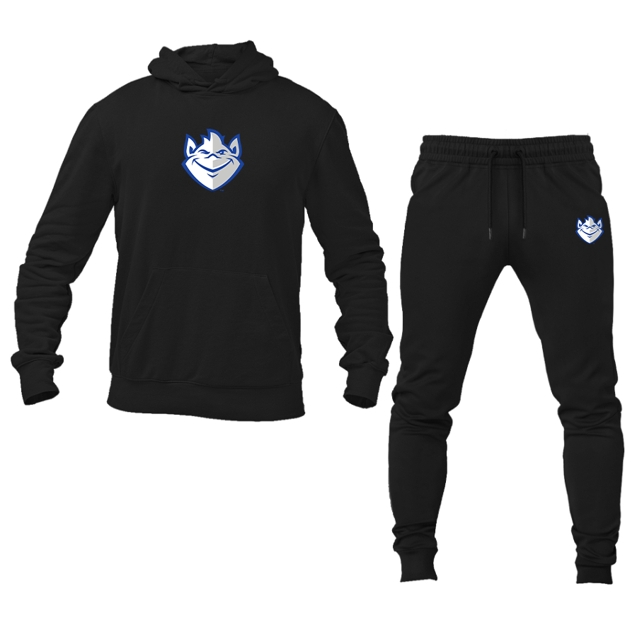 Men's Saint Louis Billikens Logo Hoodie Joggers Set