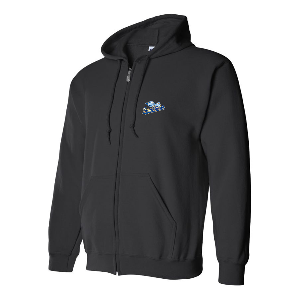 Men's Aberdeen IronBirds Logo Zipper Hoodie