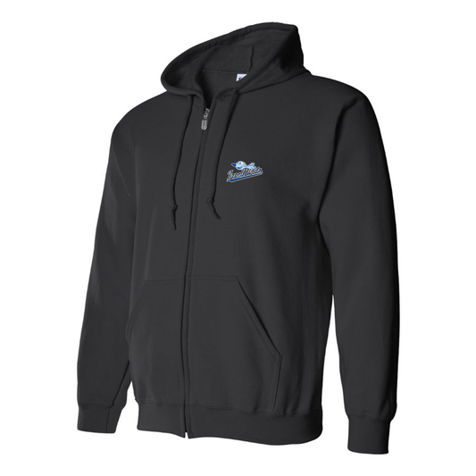 Men's Aberdeen IronBirds Logo Zipper Hoodie
