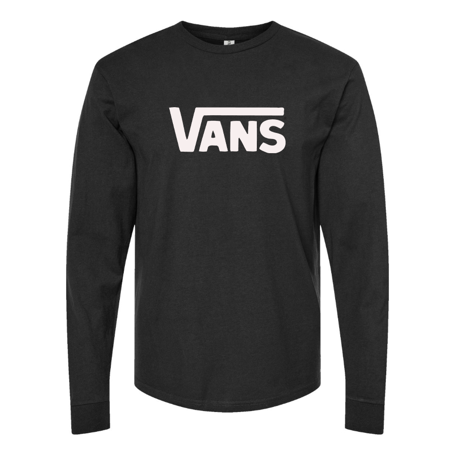 Men's Vans Logo Long Sleeve T-Shirt