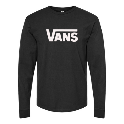 Men's Vans Logo Long Sleeve T-Shirt