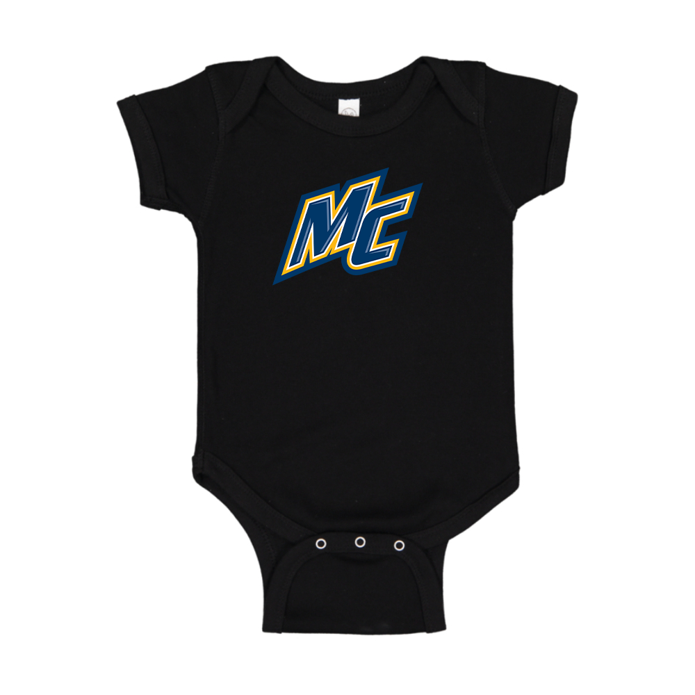 Merrimack Warriors Logo Baby Romper Onesie
