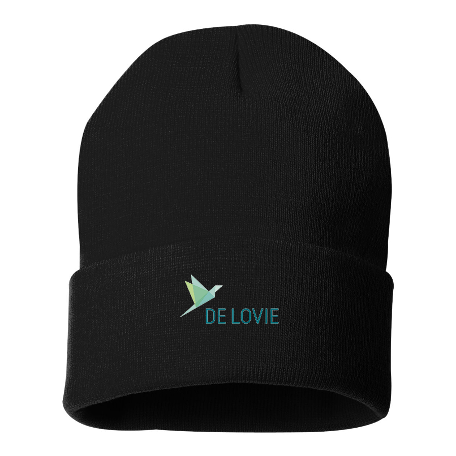 De Lovie Logo Beanie Hat