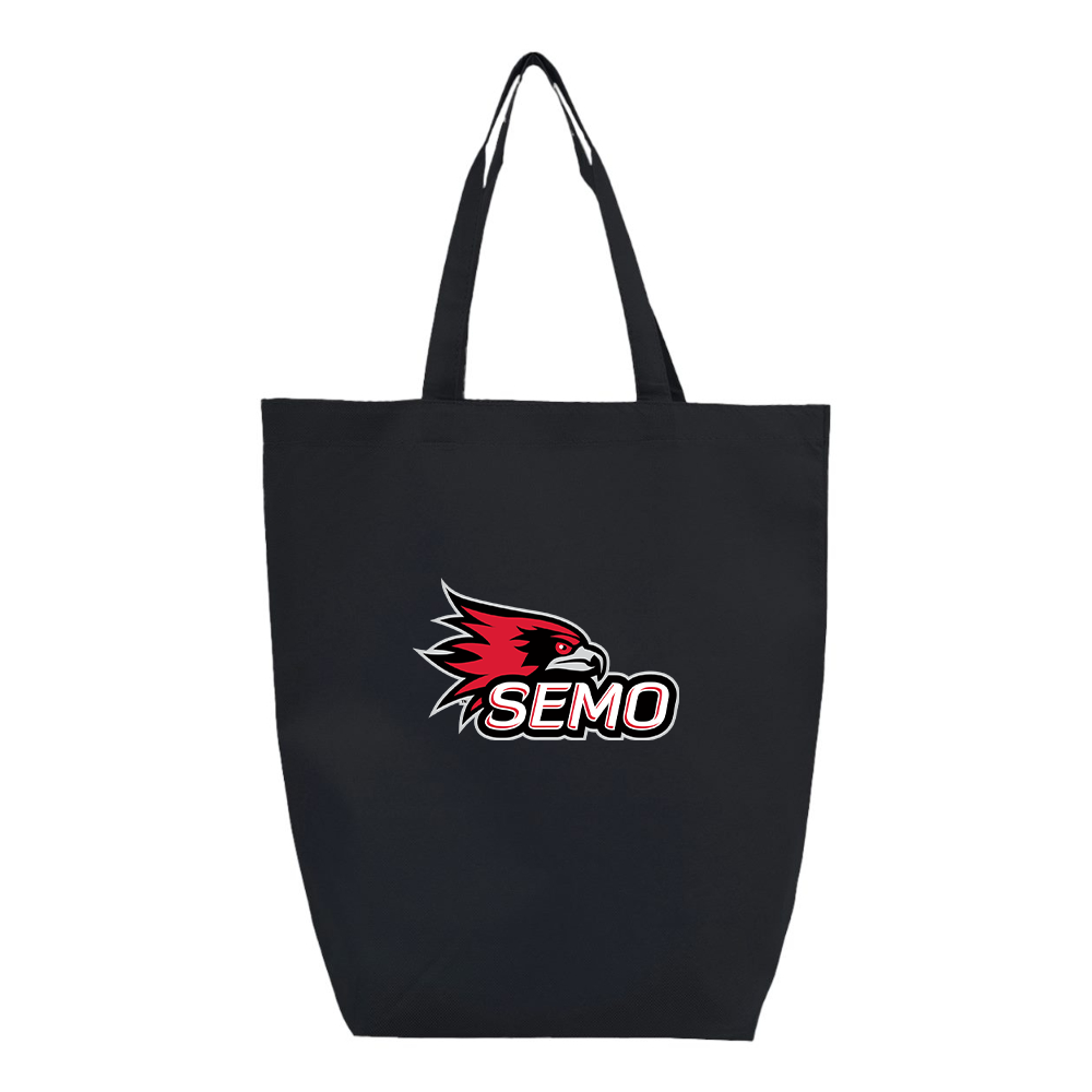 SEMO Redhawks Logo Q-Tees Non-Woven Gusset Bottom Tote