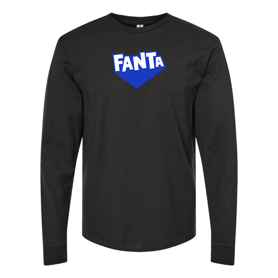 Youth Fanta Logo Cotton Long Sleeve T-Shirt