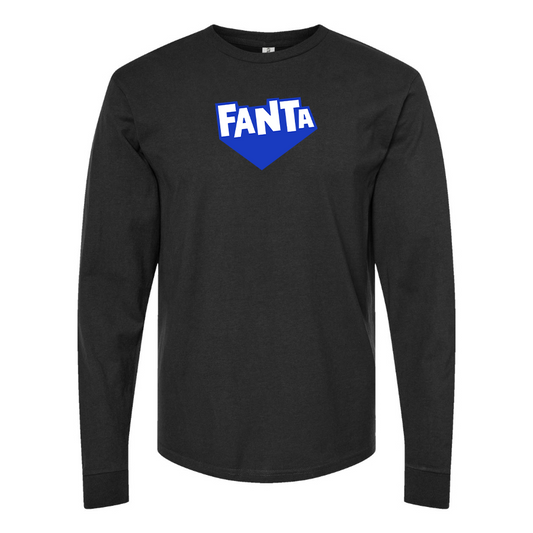 Youth Fanta Logo Cotton Long Sleeve T-Shirt