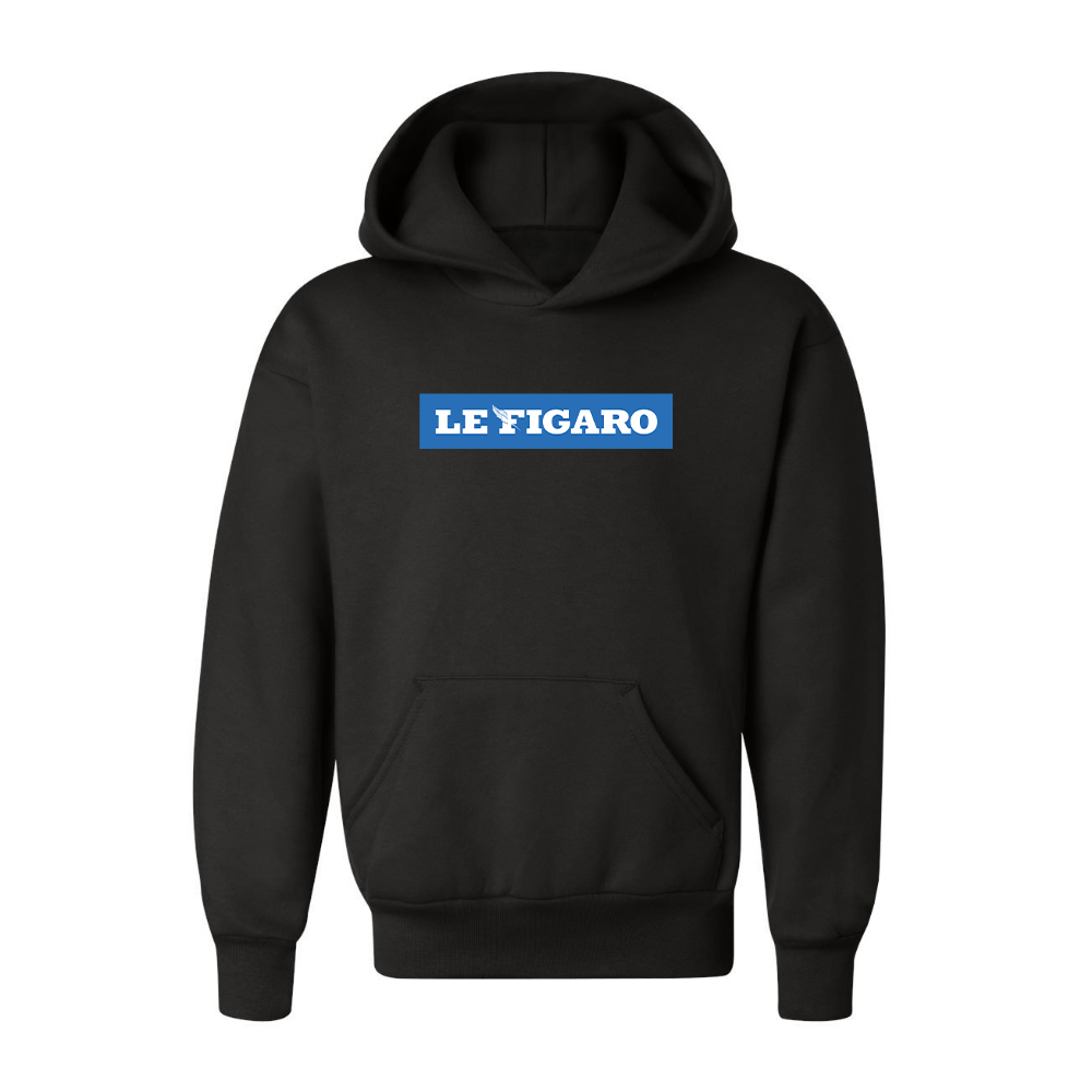 Youth Le Figaro Logo Pullover Hoodie