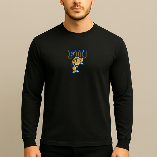 Men's FIU Panthers Logo Long Sleeve T-Shirt