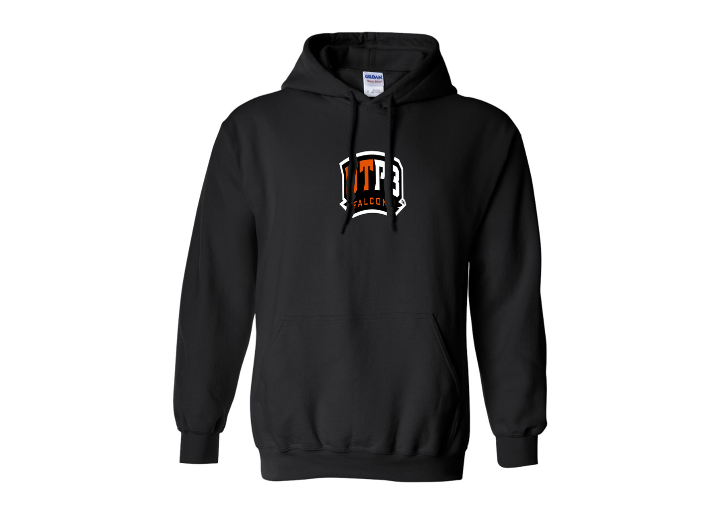Men's UTPB Falcons Gildan  Heavy Blend Hooded Sweatshirt