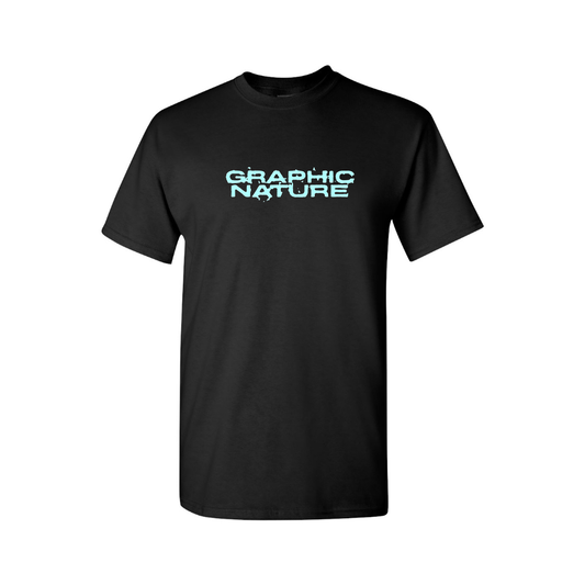 Men's Graphic Nature Logo Cotton T-Shirt