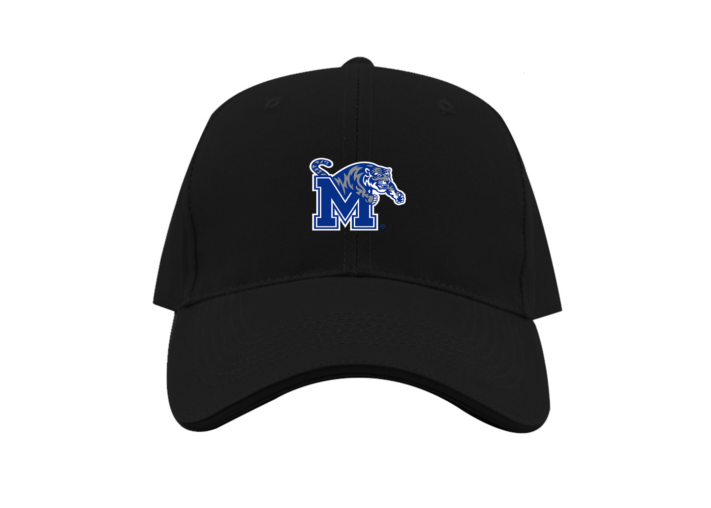 Memphis Tigers Logo Dad Baseball Cap Hat