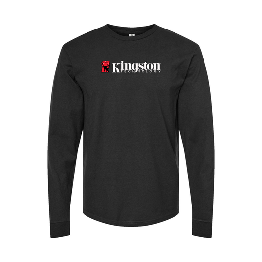 Men's Kingston Logo Long Sleeve T-Shirt