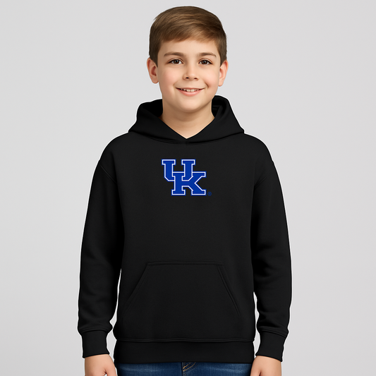 Youth Kentucky Wildcats Logo Pullover Hoodie