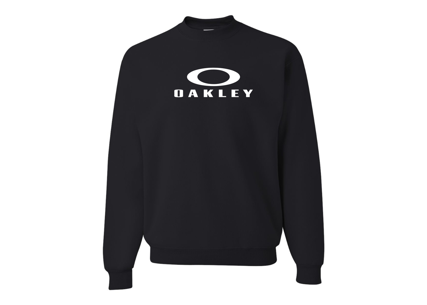 Men's Oakley Logo JERZEES NuBlend Crewneck Sweatshirt