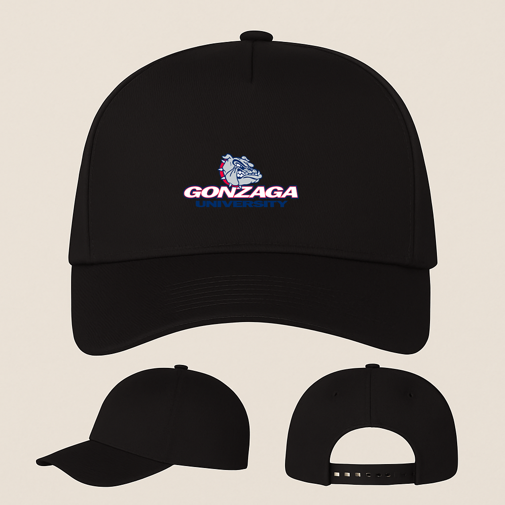George Gonzaga Bulldogs Logo Five Panel Twill Snapback Cap