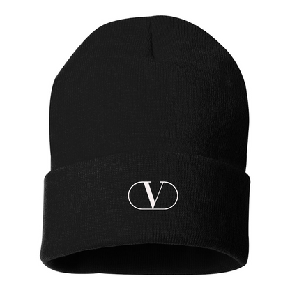 Valentino Symbol Beanie Hat