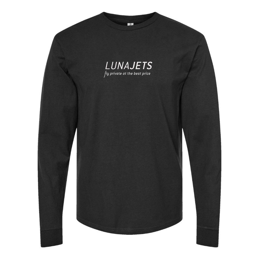 Youth LunaJets Logo Cotton Long Sleeve T-Shirt