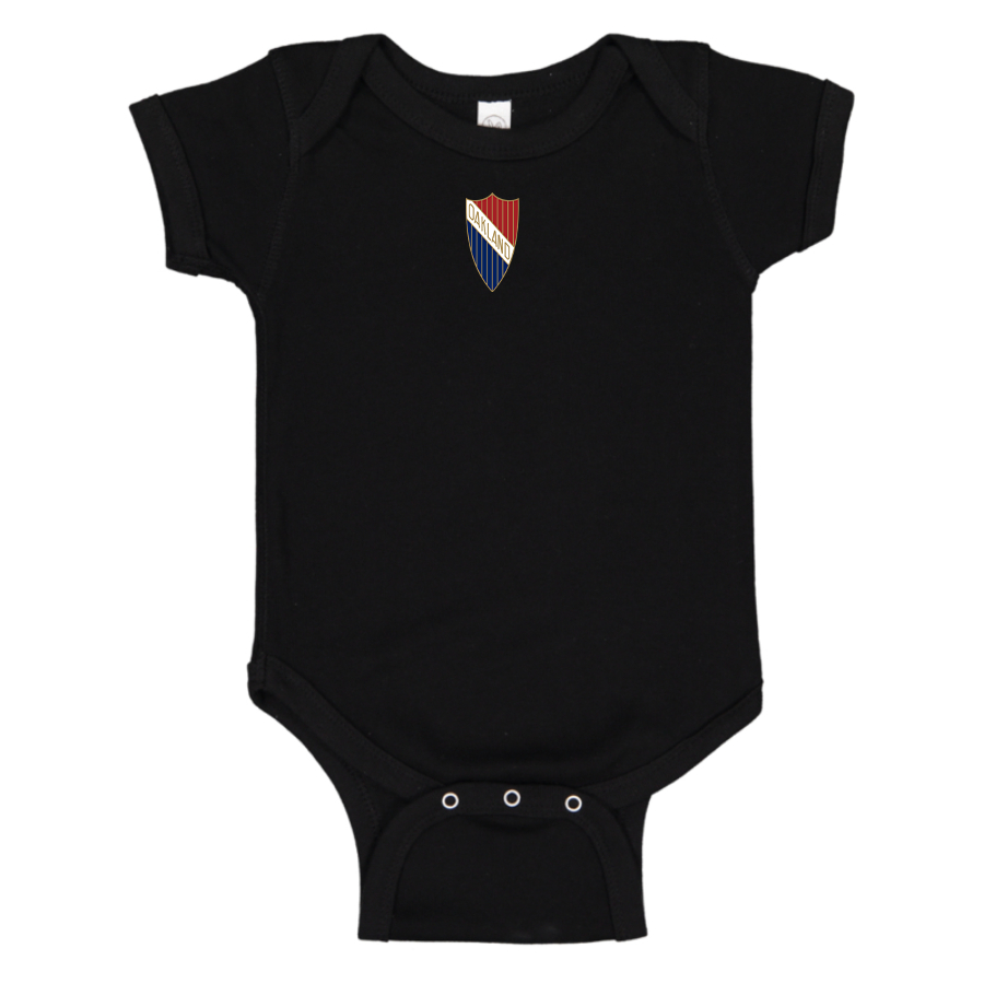 Oakland Logo Baby Romper Onesie