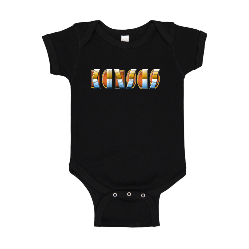 Kansas Logo Baby Romper Onesie