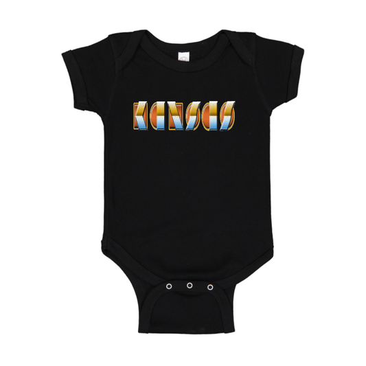 Kansas Logo Baby Romper Onesie