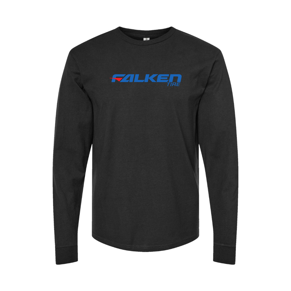Youth Falken Tire Logo Cotton Long Sleeve T-Shirt