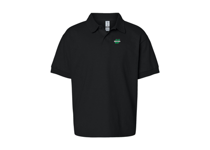 Youth USC Upstate Spartans Gildan Dry Blend Jersey Polo