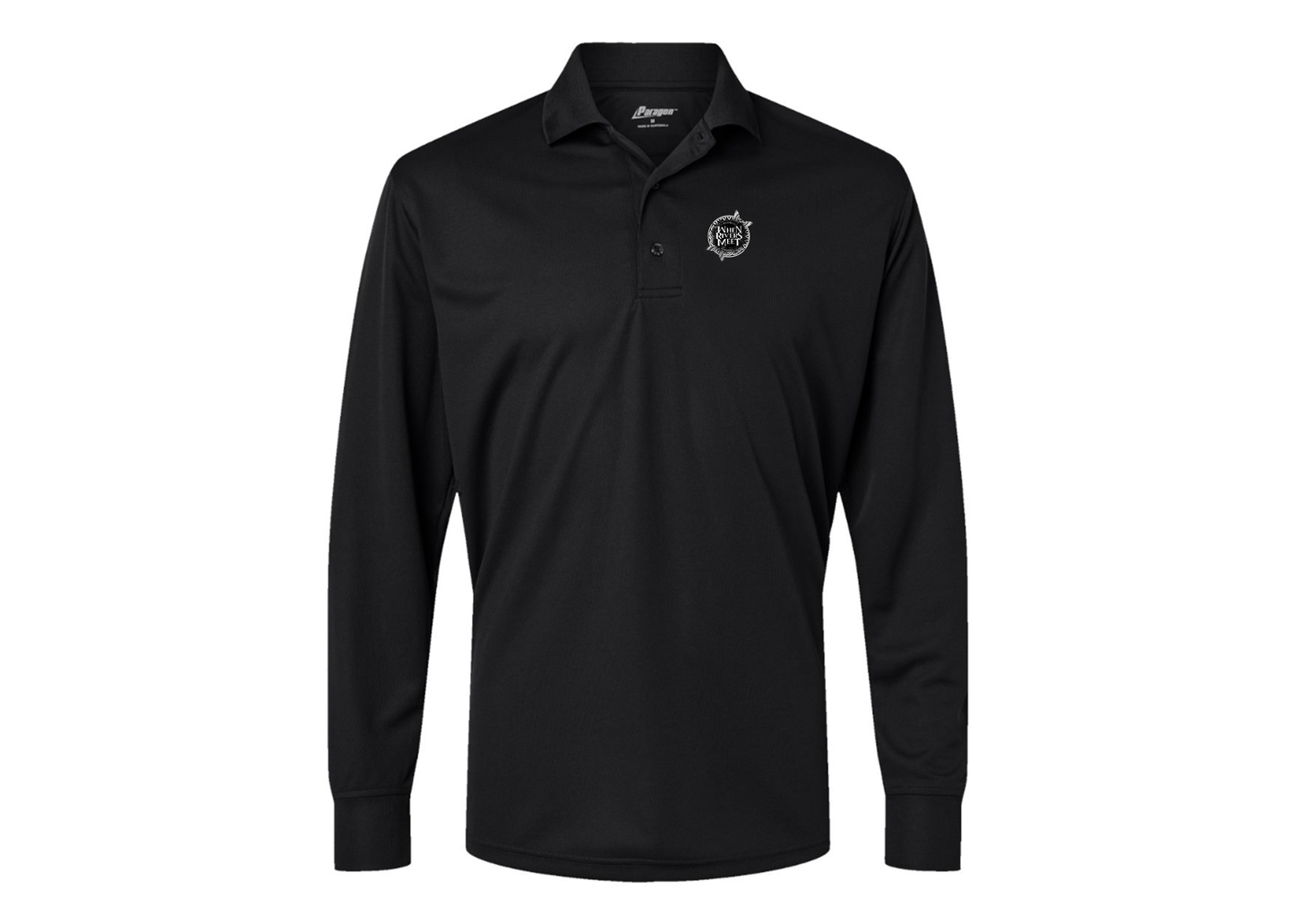 Men's When Rivers Meet Paragon Prescott Long Sleeve Polo