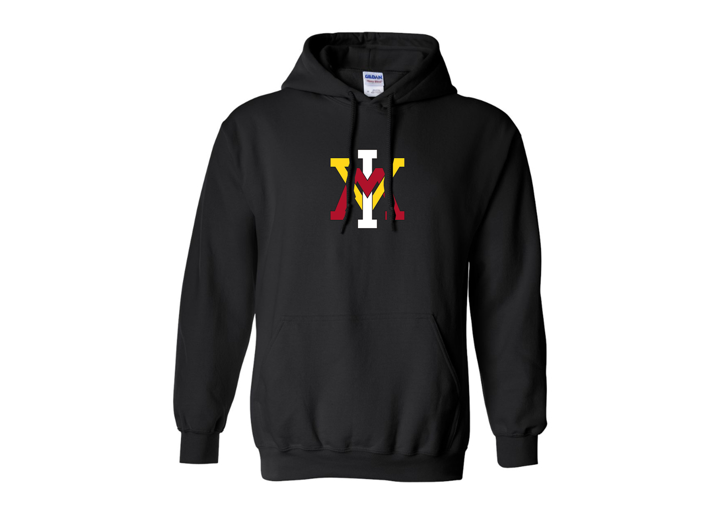 Men's VMI Keydets Gildan  Heavy Blend Hooded Sweatshirt
