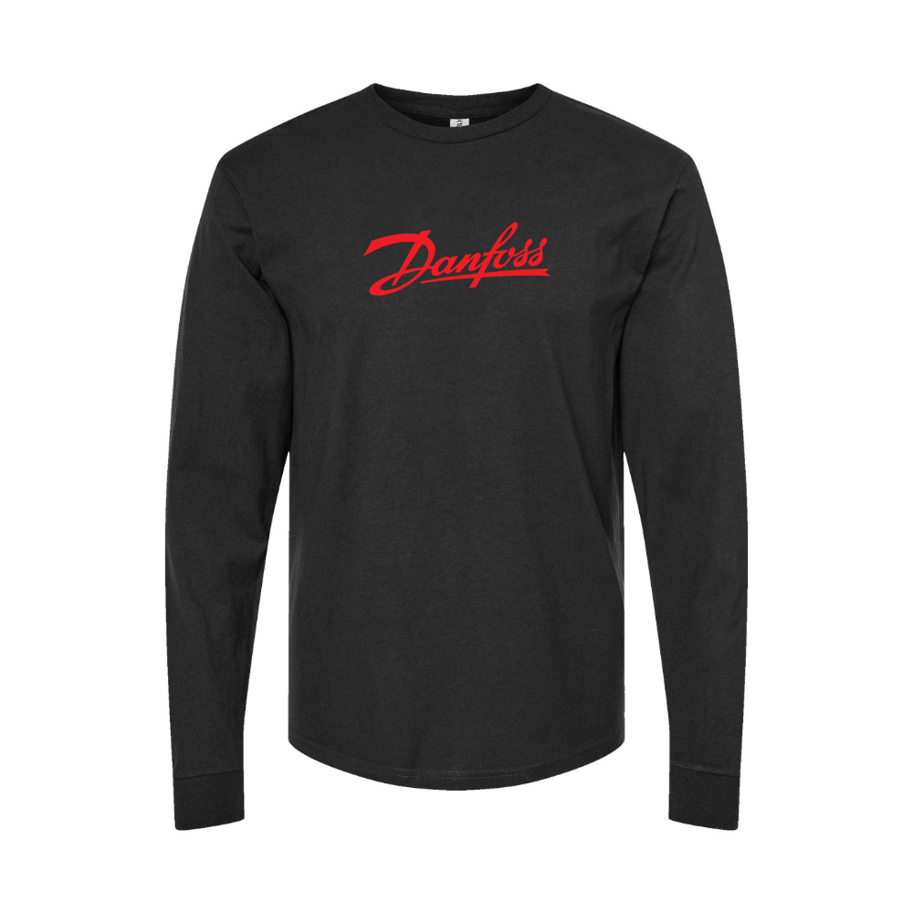 Youth Danfoss  Logo Cotton Long Sleeve T-Shirt
