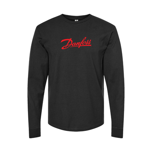 Youth Danfoss  Logo Cotton Long Sleeve T-Shirt