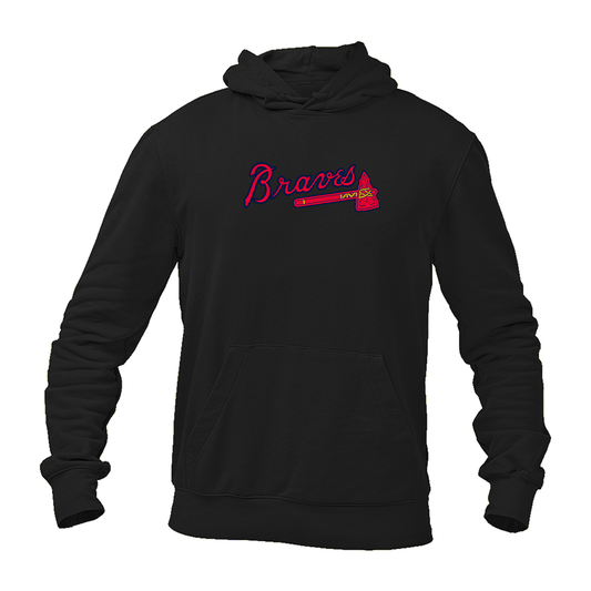 Men's Atlanta Braves Logo Pullover Hoodie