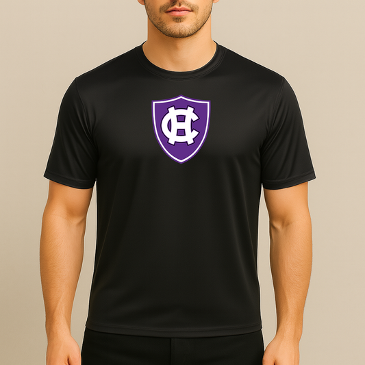 Men's Holy Cross Crusaders Logo Polyester T-Shirt
