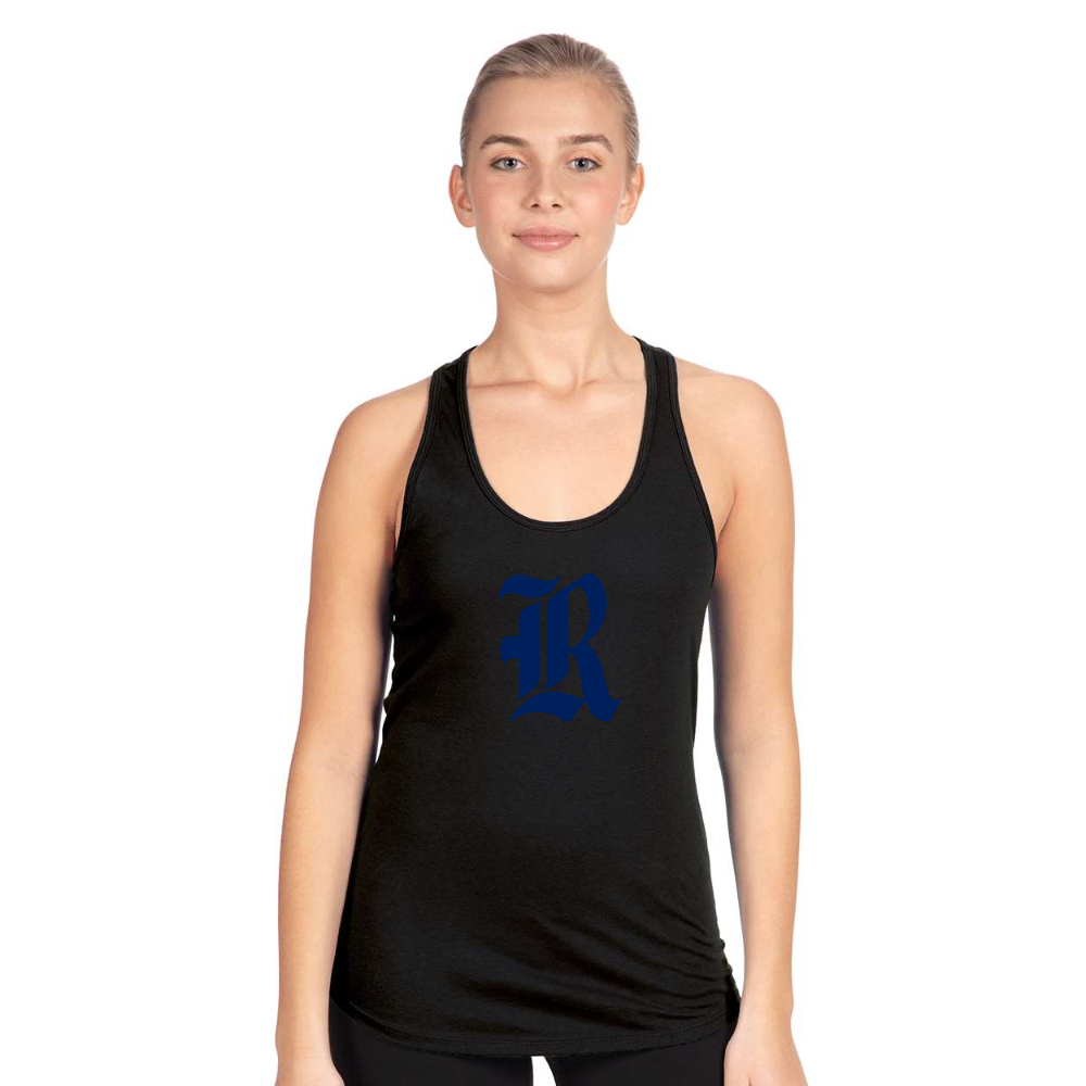 Women's Rice Owls Logo Next Level Ideal Racerback Tank