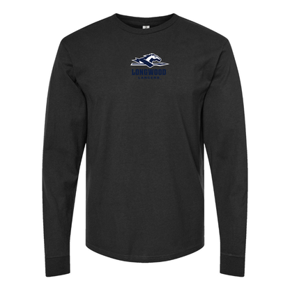 Men's Longwood Lancers Logo Long Sleeve T-Shirt
