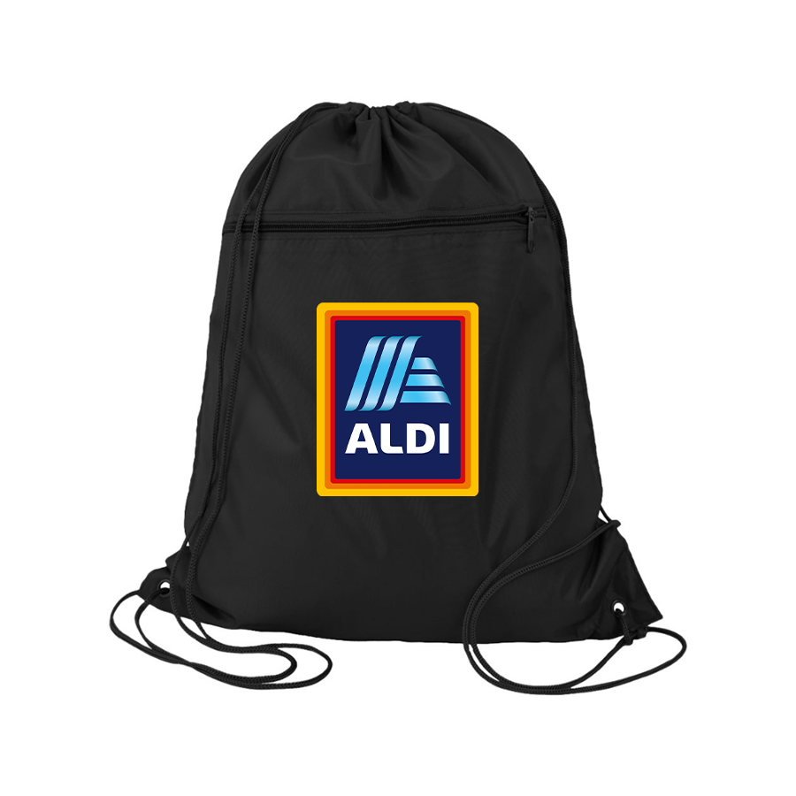 Aldi Logo Q-Tees - Polyester Cinchpack
