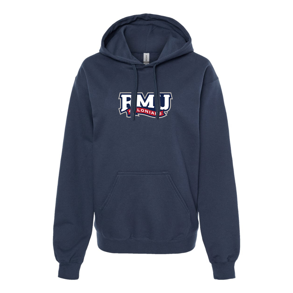 Men's Robert Morris Colonials Logo Softstyle Midweight Hooded Sweatshirt