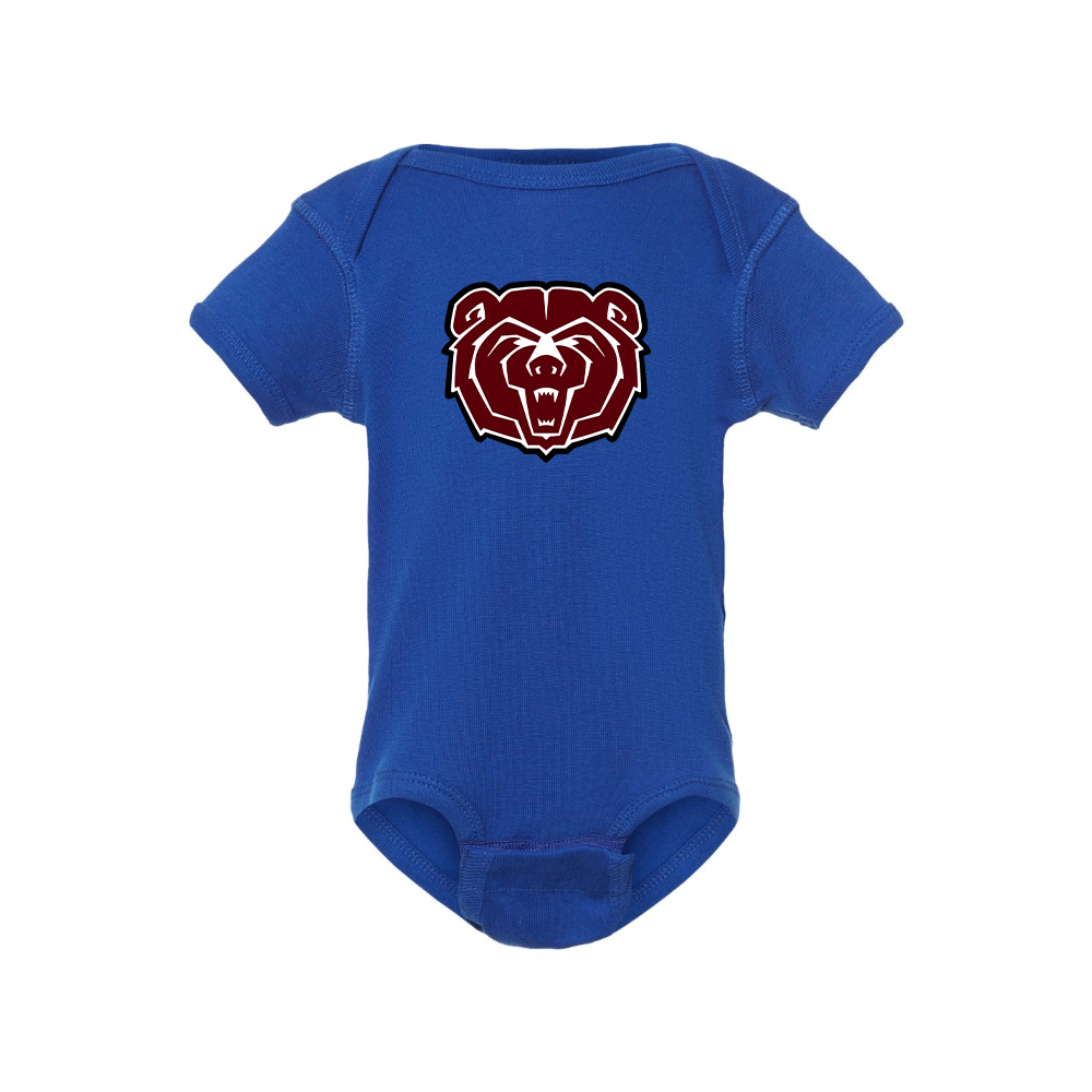 Missouri State Bears Logo Baby Romper Onesie