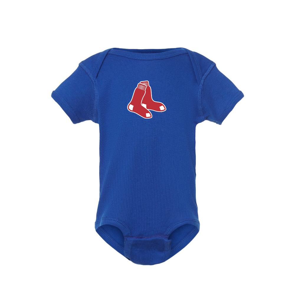 Boston Red Sox Logo Baby Romper Onesie