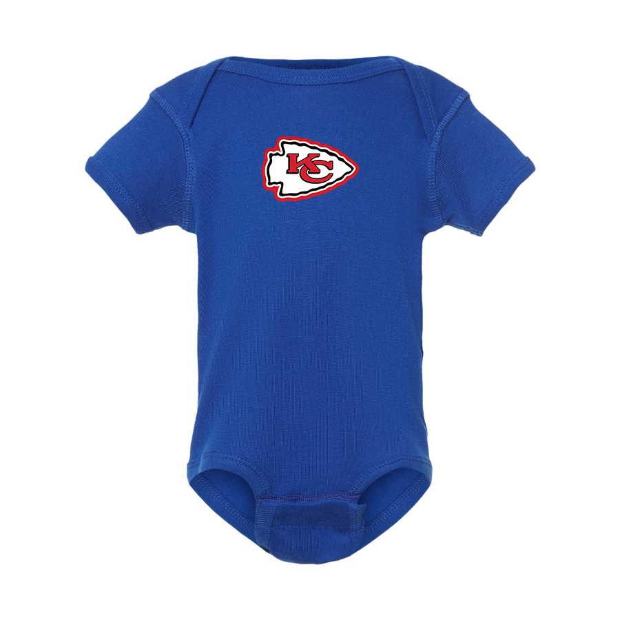 KC Chiefs Logo Baby Romper Onesie