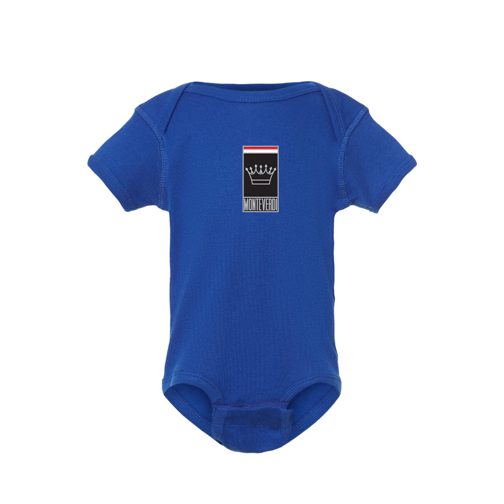 Monteverdi Logo Baby Romper Onesie