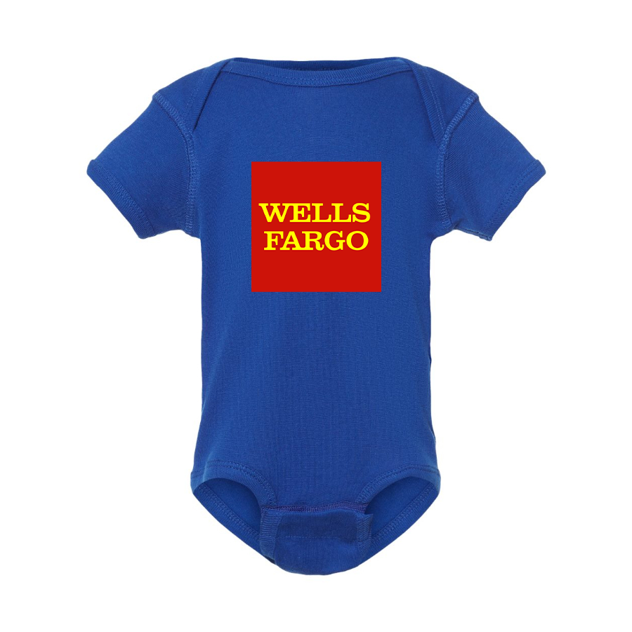 Wells Fargo Logo Baby Romper Onesie