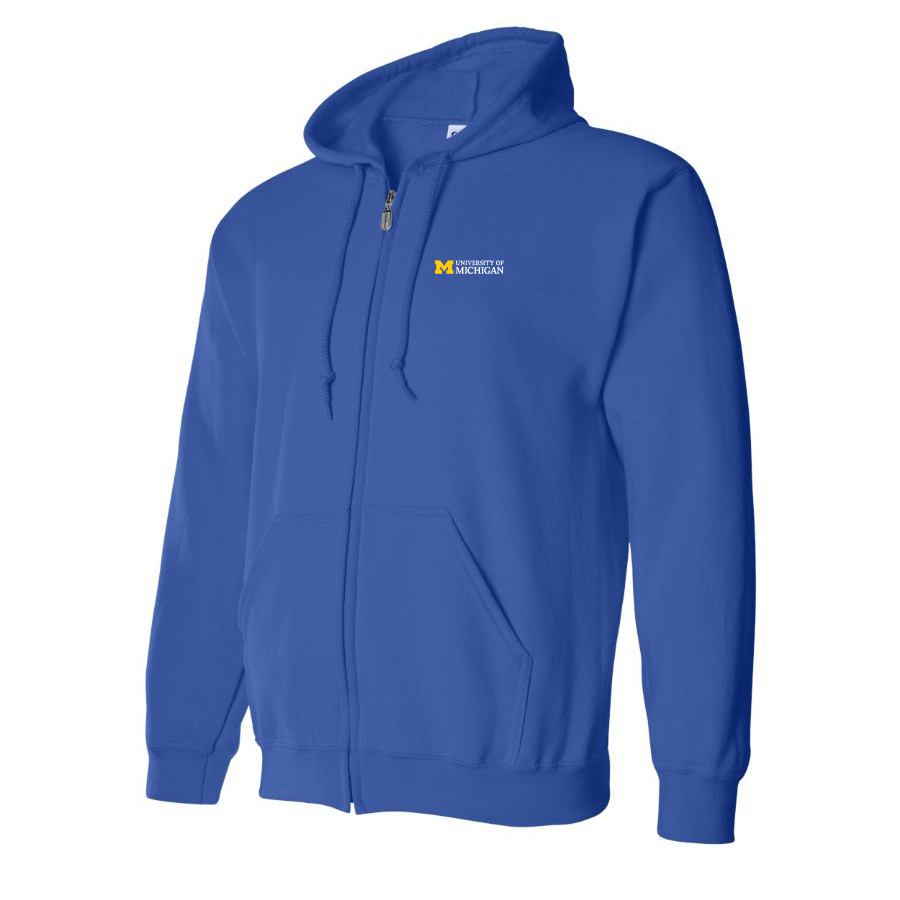 Men’s University of Michigan Logo Zipper Hoodie