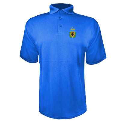 Men's Argentina National Soccer Team Polyester Polo