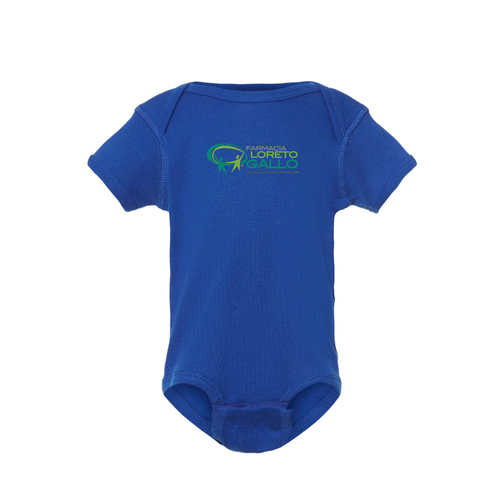 Farmacia Loreto Gallo Logo Baby Romper Onesie