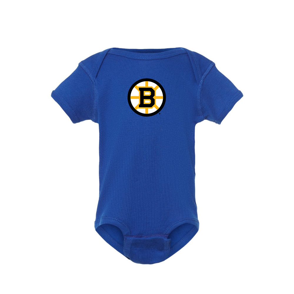 Boston Bruins Logo Baby Romper Onesie