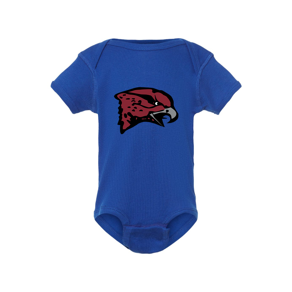 Maryland Eastern Shore Hawks Logo Baby Romper Onesie
